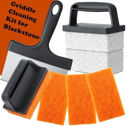 Griddle Cleaning Kit Compatible by Whaleme