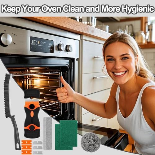 XANGNIER Heavy Duty Oven Cleaning Tools Kit, Oven Cleaner Brush Accessories - Image 7