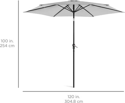 Best Choice Products 10ft Outdoor Patio Umbrella, Outdoor Table Umbrella - Image 7