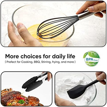 3PCS Silicone Cooking Utensil Set, Non Stick Kitchen Tool - Image 3