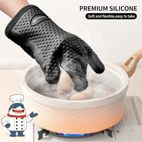 MAD SHARK Silicone Oven Mitts - Image 3