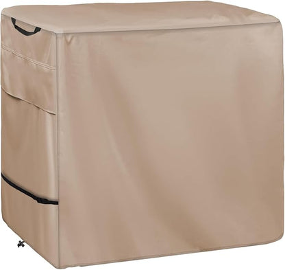 Outdoor Pizza Oven Table Cover - Heavy Duty Waterproof Cover for Ooni Large Table,Khaki