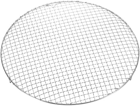 HARFINGTON Round Cooking Rack 15-inch Stainless Steel Cross Wire Barbecue Grill by HARFINGTON