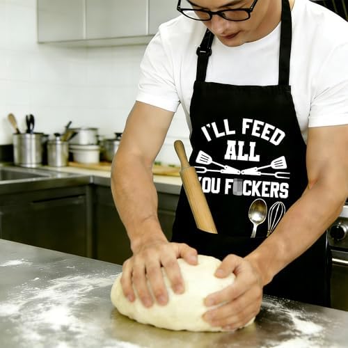 Aprons For Men, Funny Grilling Aprons - Image 5