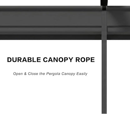 Pergola Shade Cover Replacement Canopy Top Compatible - Image 8