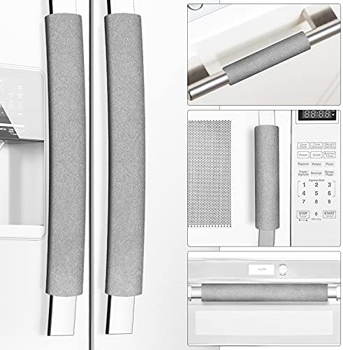Miss.Silk Refrigerator Door Handle Covers, Keep Your Kitchen Appliance Clean by Miss+Silk