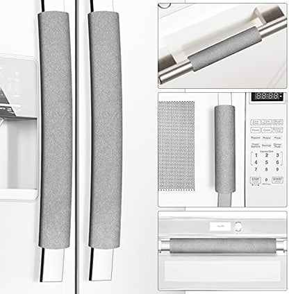 Miss.Silk Refrigerator Door Handle Covers, Keep Your Kitchen Appliance Clean by Miss+Silk