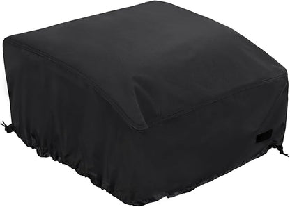 NettyPro Griddle Cover for 22 Inch 17 Inch Table Top Griddle, Waterproof Heavy Duty Portable Tabletop 2-Burner Propane Grill Cover for Cuisinart, Monument, Pit Boss, Royal Gourmet, Black