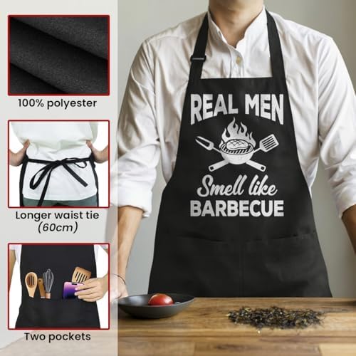 SANDJEST Funny Mens Aprons - Image 2