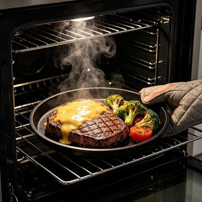 Cast Iron Fajita Plate, Skillet Pan, Steak Platter - Image 4