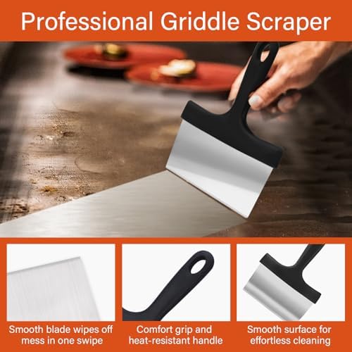 10 Pieces Griddle Cleaning Kit for Blackstone Flat Top Grill - Image 3