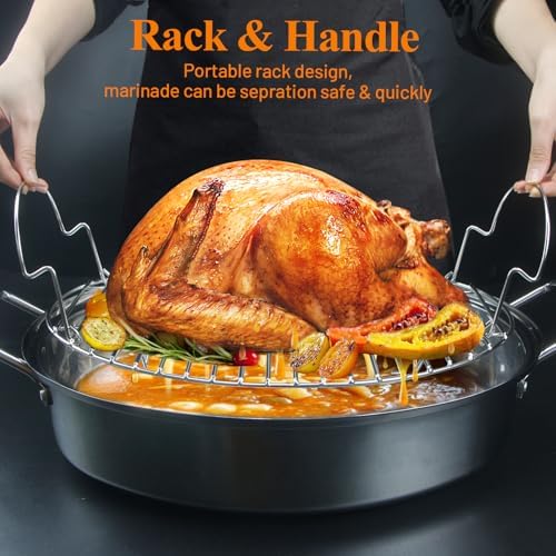 DePango 16.5inch Oval Roasting Rack - Image 6