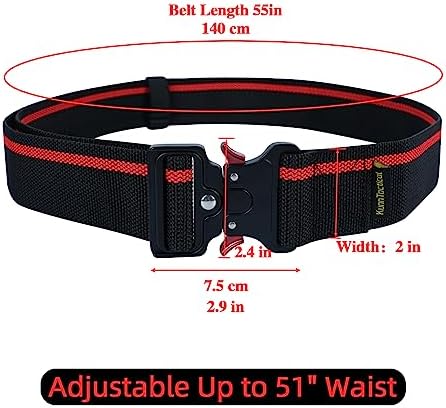KUNN 2-Inch Work Tool Belt for Men - Image 2