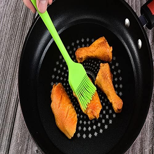 Silicone brush, Oil Brush for BBQ Kitchen Cooking Baking and Grilling - Image 6