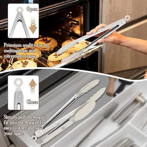 TeamFar Kitchen Tongs - Image 6