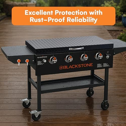 Flybold 36 Inch Blackstone Griddle Hard Cover – Aluminum Flat Top Grill Lid - Image 6
