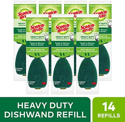 Scotch-Brite Heavy Duty Dishwand Refill, 2 Pack - Image 2