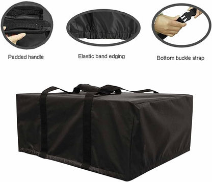 Outdoor Pizza Oven Cover,Dustproof Portable Guard Waterproof Cover for Backyard Picnic Travel Tabletop Pizza Oven