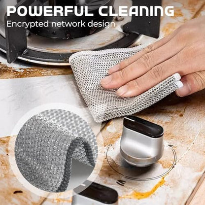 Multipurpose Wire Dishwashing Rags, 2024 New Scrubbing Wire Dishwashing Rags - Image 2