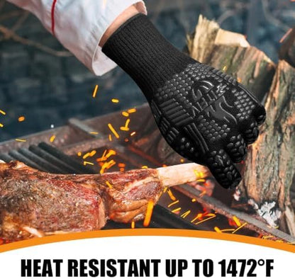 BBQ Gloves, 1472°F Heat Resistant - Image 3