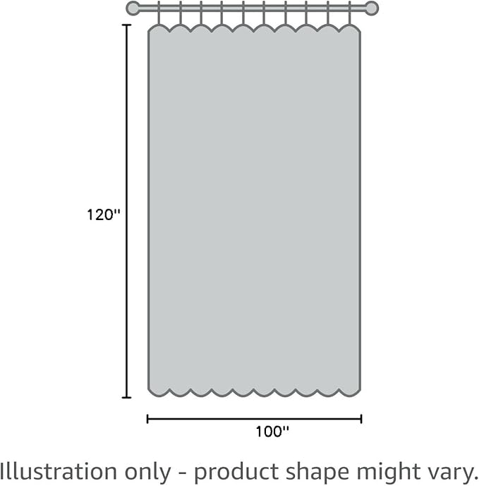 BONZER Sheer Outdoor Curtains for Patio Waterproof 2 Panels | Wide Grommet - Image 7