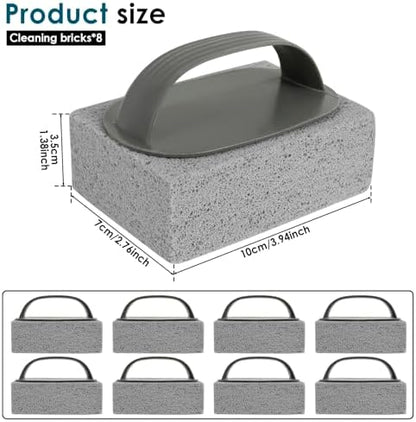 8 Pcs Grill Griddle Cleaning Brick Block - Image 2