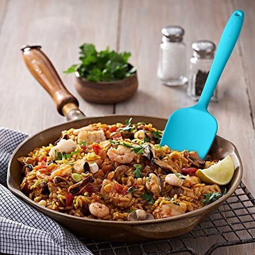 3-Piece Silicone Spatula Set, 600°F Heat Resistant - Image 3