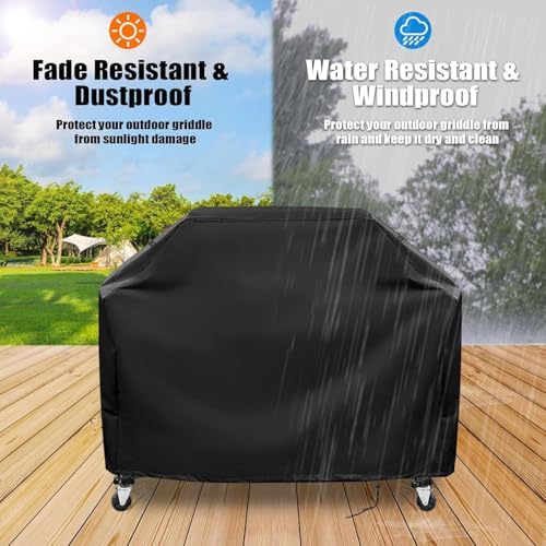 Flattop Grill Cover for Green Party, for Sophia William 2 Burner Grill - Image 6