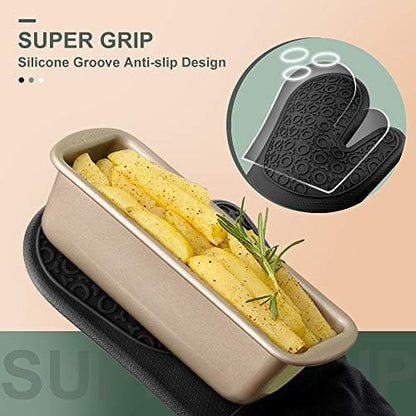 Silicone Oven Mitts - Image 3