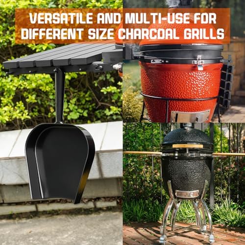 onlyfire Ash Pan for Big Green Egg BBQ Ash Tool Removal Pan - Image 4