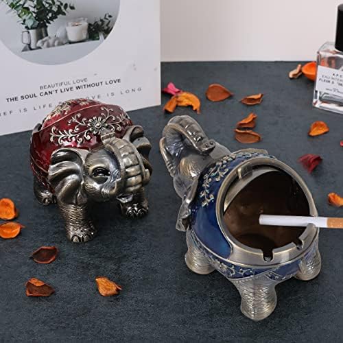 Elephant Outdoor Ashtray Metal Ashtray - Image 7