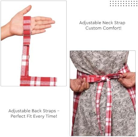 Encasa XO Cotton Kitchen Aprons - Image 3
