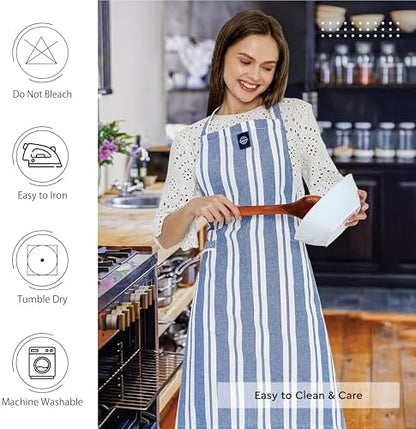 Encasa XO Cotton Kitchen Aprons - Image 6