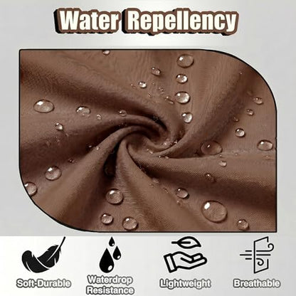 TOSHE Waist Apron 3 Pockets Waterdrop Resistant Cotton Server - Image 6
