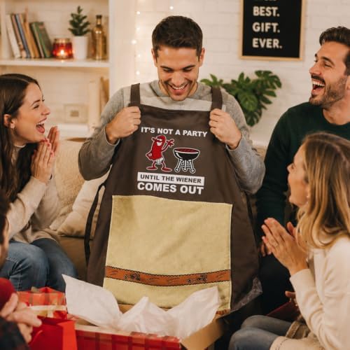 Chef's Prank Apron, Adjustable Neck Strap, Hidden Surprise Gift - Image 4