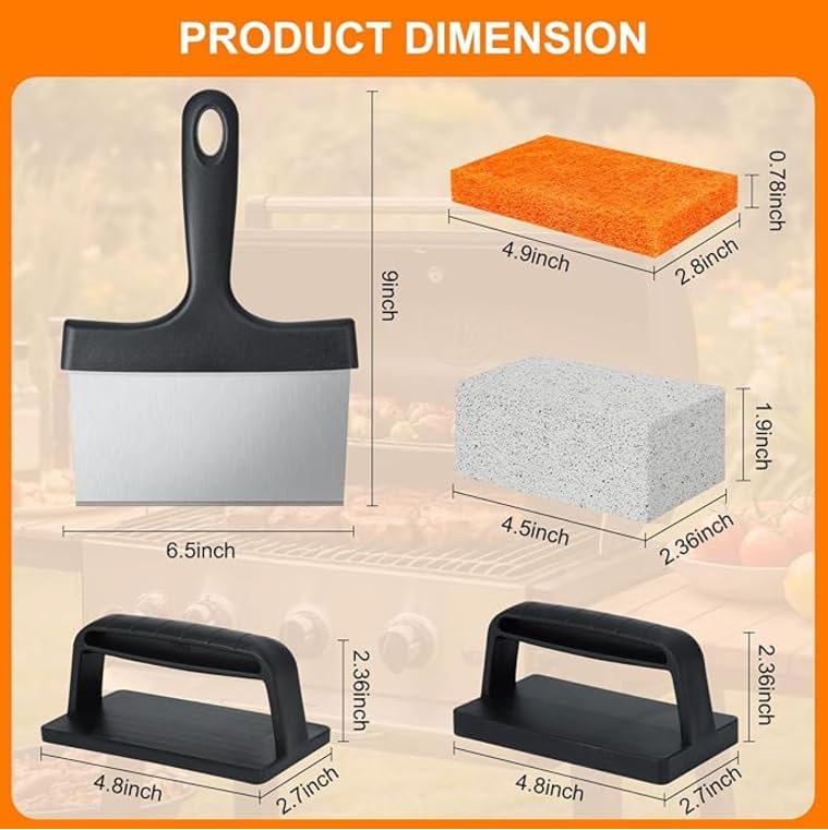 Griddle Cleaning Kit Compatible - Image 2