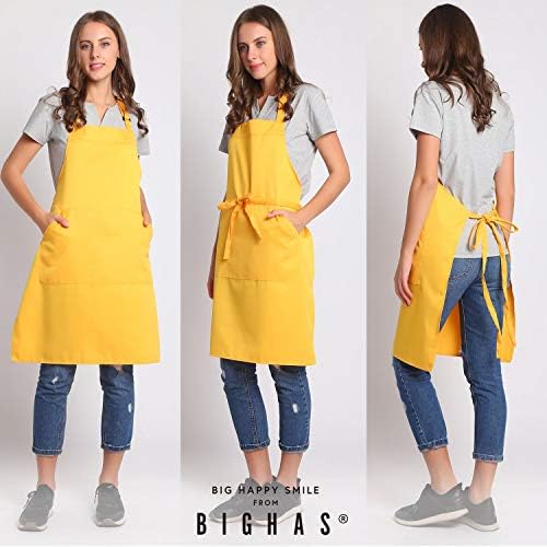 BIGHAS Adjustable Bib Apron - Image 2