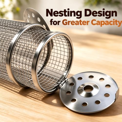 Rolling Grill Basket - Image 7