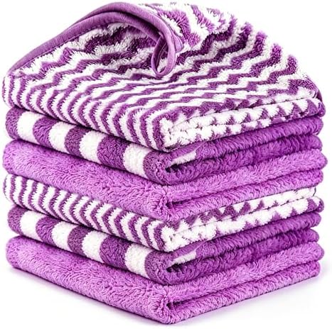 Microfiber Cleaning Cloths, 6PK 13.5"x29" Kitchen Towels & Dish Towels by Unknown