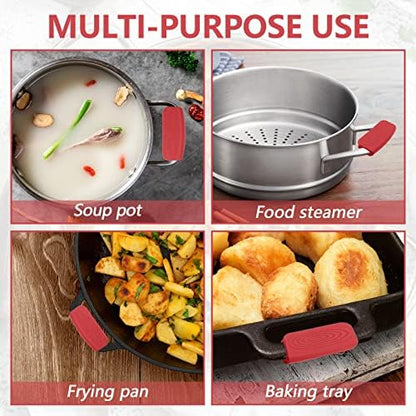 2Pcs Silicone Pot Handle Covers - Image 6