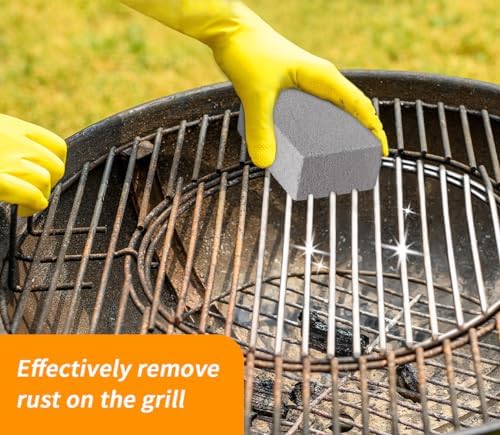 4TH Pumice Stone for Grill Cleaning, Heavy Duty Cleaning Brick, 4 Packs - Image 4