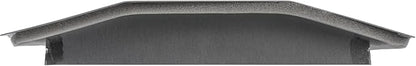 Repa Market 13" x 9" Inch Air Exhaust Grille for Round Ducts - Adjustable Louvre Blade - Galvanized Air Supply Vent Cover - Side Fit Round Surface Canal Ducting from 19.68" to 35.43" Inches