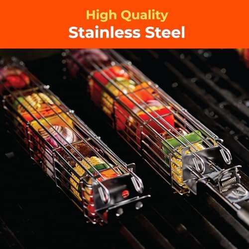 Large Kabob Grilling Basket - Image 6
