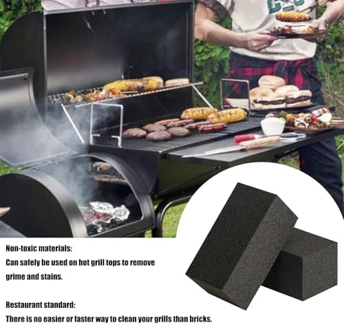 12 Pack Grill Cleaner Brick for Outdoor&Restaurant. Heavy Duty Grill Cleaning - Image 4
