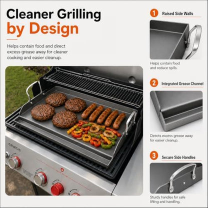 Hisencn 25"x16" Flat Top Griddle - Image 3