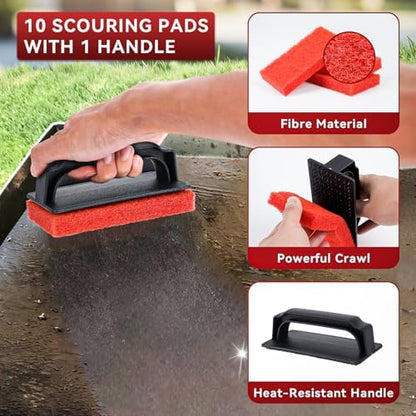 onlyfire 15Pcs Flat Top Griddle Cleaning Kit - Image 4