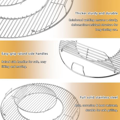 Grill Grate Replacement for Weber 8835, Compatible - Image 3