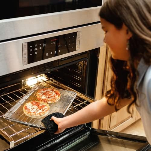 Kitchenatics 4-Tier Stackable Cooling Rack Space Saving Baking Set - Image 5