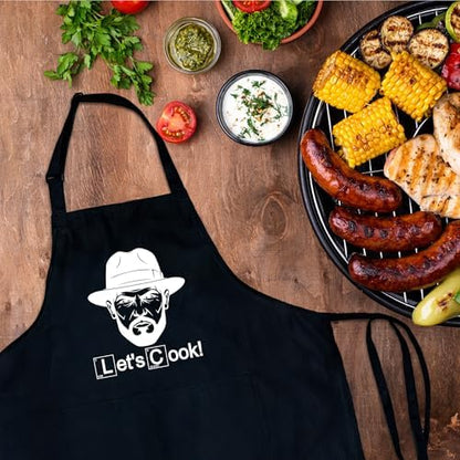 Funny Aprons For Men, Father's Fathers Day Kitchen Gifts For Dad Father Daddy - Image 4