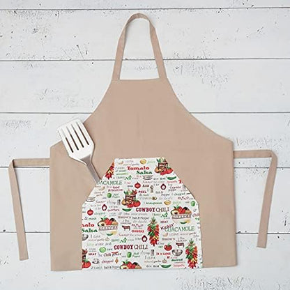Simplicity S9302 BBQ Apron Sewing Pattern, Men's & Women's Adjustable Aprons - Image 4
